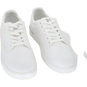 New York & Company Neriah white low-top sneakers mens casual shoes 10.5